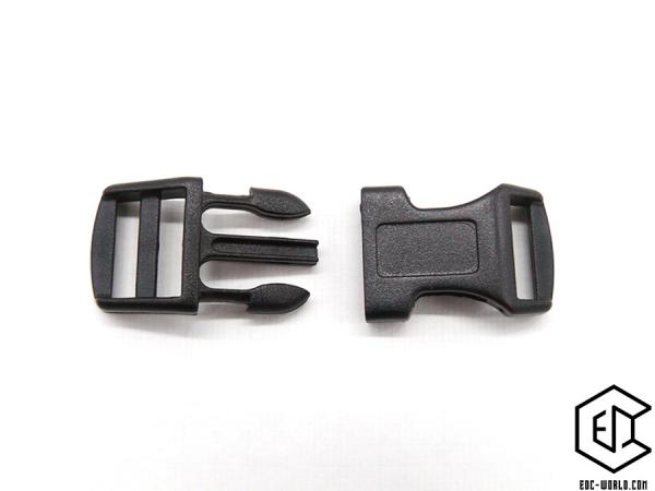 Klickschnalle schwarz 20 mm